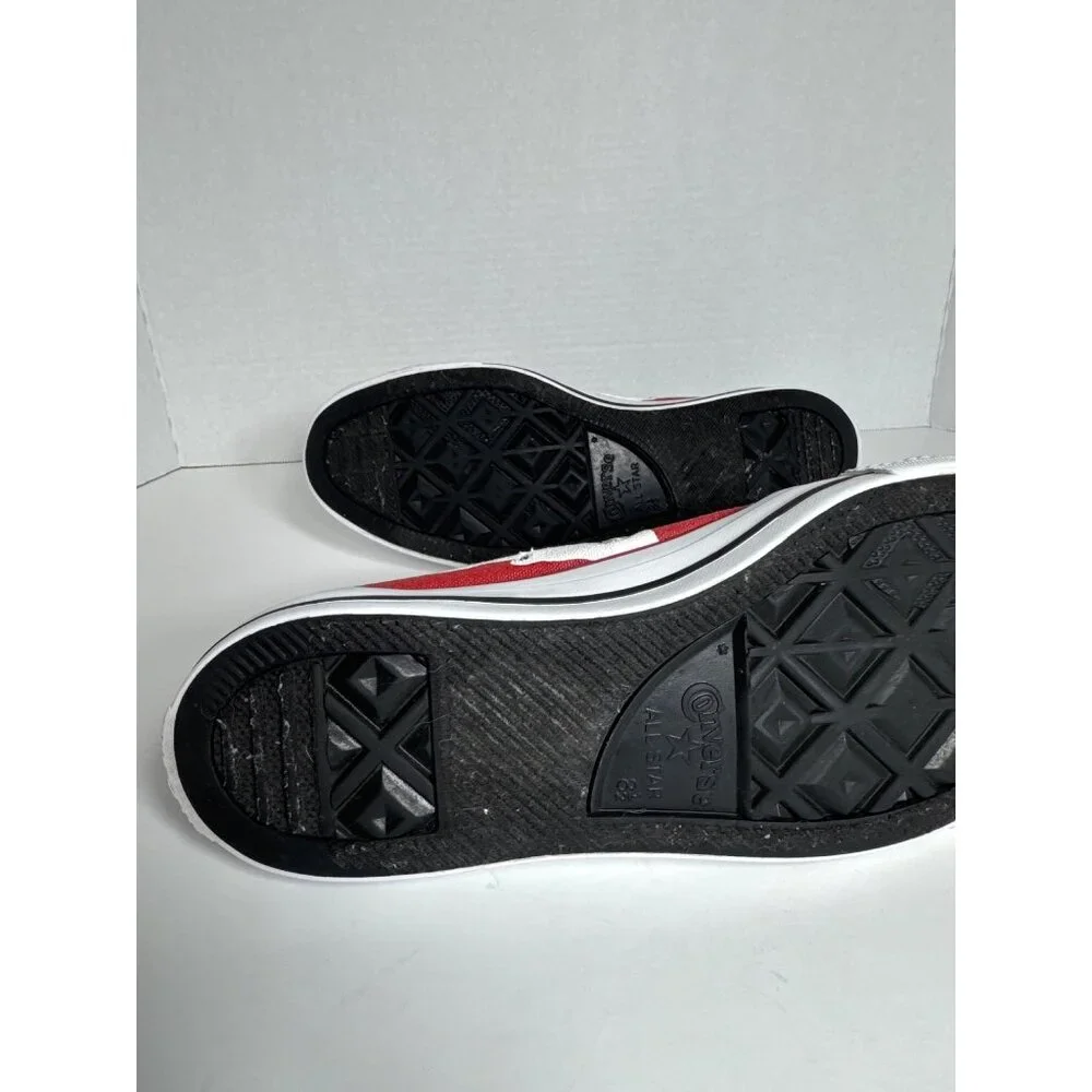 Converse All Star Low Top Sneakers American Flag Print Canvas Size 8.5 Mens - Picture 14 of 16